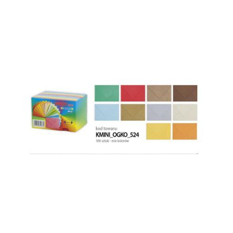 Koperta Polmak 75x100mm Kolorowa, 1szt - 2